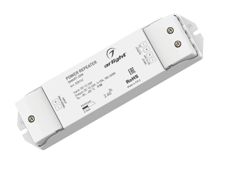 Усилитель SMART-DIM (12-24V, 1x15A) купить оптом в Москве 