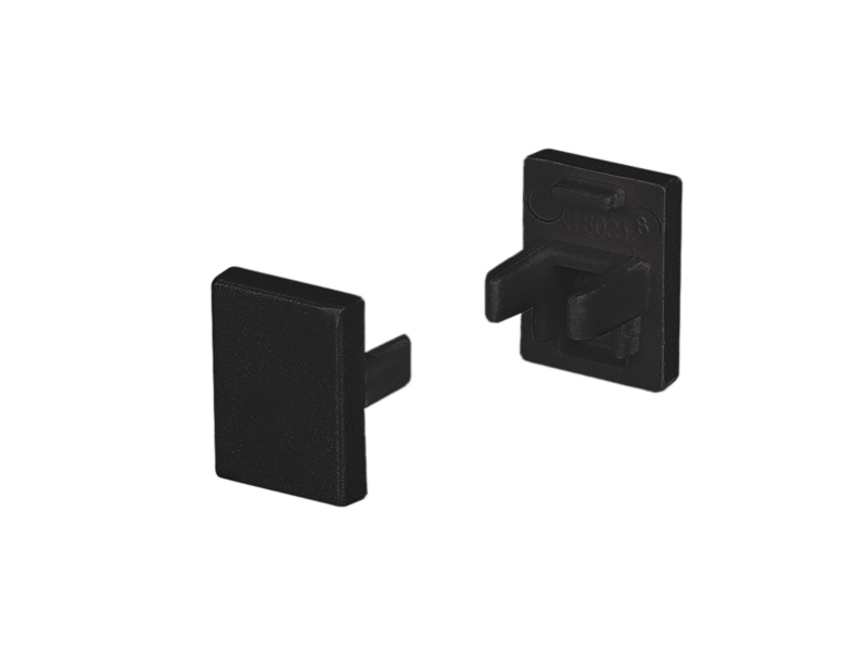 Заглушка SL-MINI-8-H12 BLACK глухая купить оптом в Москве 