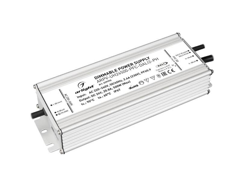 Блок питания ARPV-UH500-PFC-DALI2-PH купить оптом в Москве 