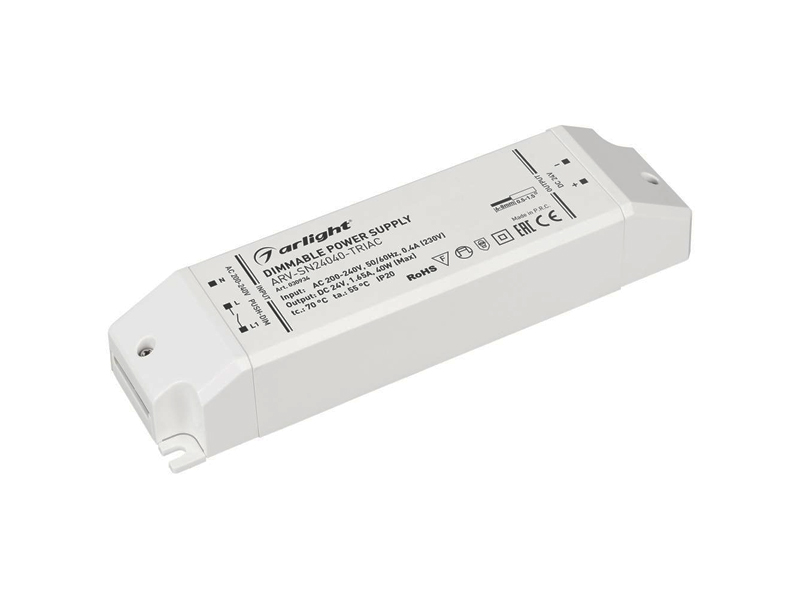 Блок питания ARV-SN040-TRIAC купить оптом в Москве 