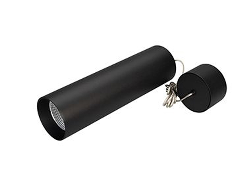 Купить светильник sp-polo-hang-long300-r85-15w (черная вставка, 40 deg)