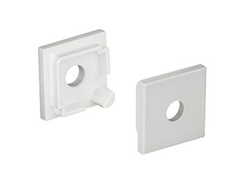 Заглушка SL-KANT-H16 SQUARE с отверстием купить оптом в Москве 