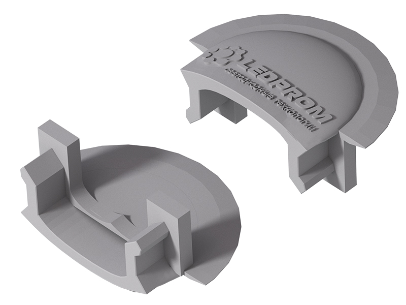 Заглушка для профилей LP 0722/1222 (универсальная) купить оптом в Москве 