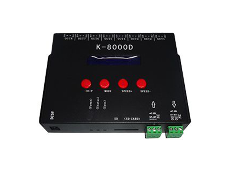 Купить Контроллер DMX K-8000D (4096 pix, SD-card) 