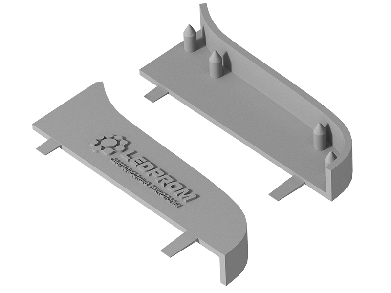 Заглушка для профиля LP 1650 (правая) купить оптом в Москве 