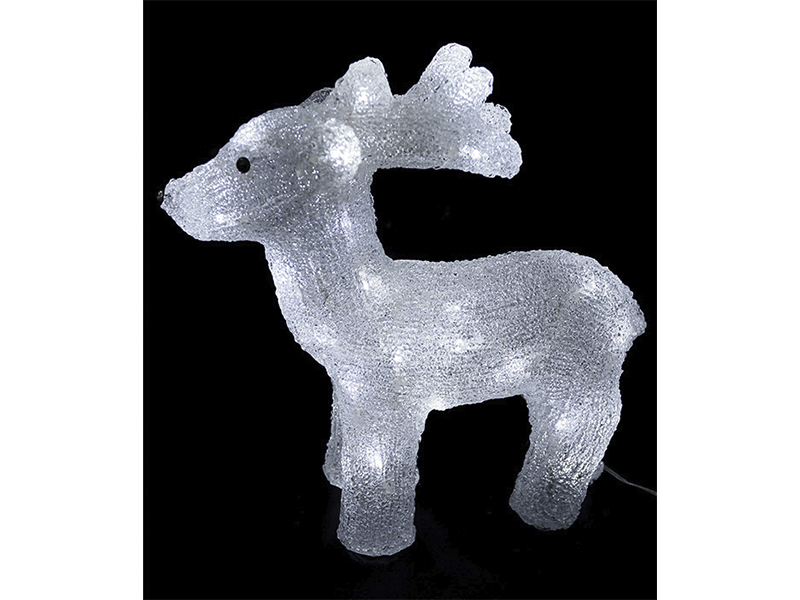 Светодиодная фигура "Олень", 35см., 40 led, 220/24V купить оптом в Москве 