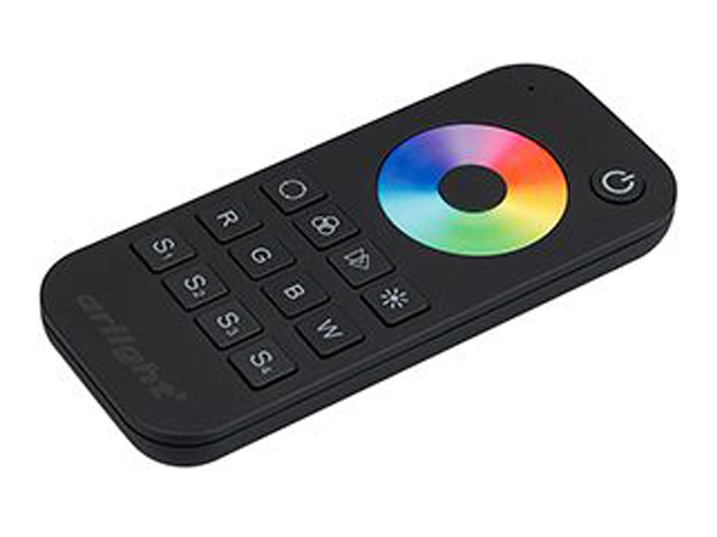 Купить Пульт SMART-R28-RGBW Black (1 зона, 2.4G) 