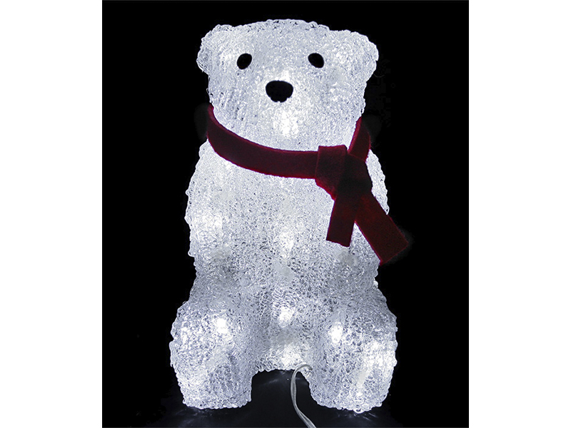 Светодиодная фигура "Медвежонок", 22см., 40 led 220/24V купить оптом в Москве 