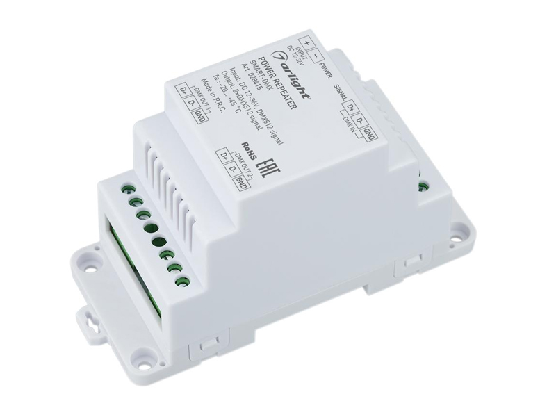 Усилитель SMART-DMX (12-36V, 2CH, DIN) купить оптом в Москве 