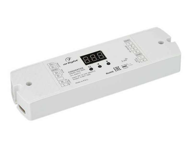 Конвертер SMART-K40-DMX (12-24V, 0/1-10V) купить оптом в Москве 