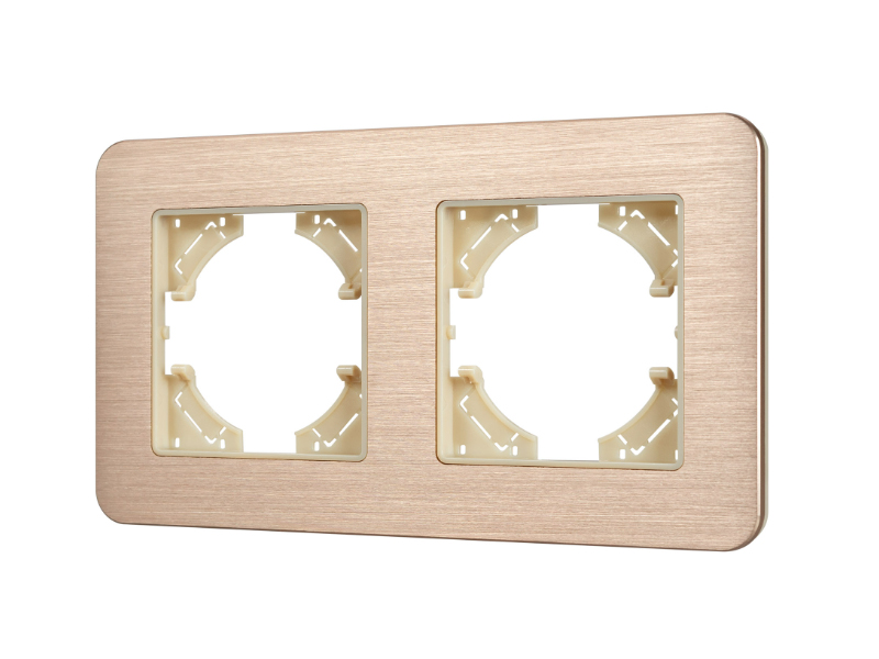 Купить Рамка алюминиевая FRM-AKIRY-AL-2-GD 