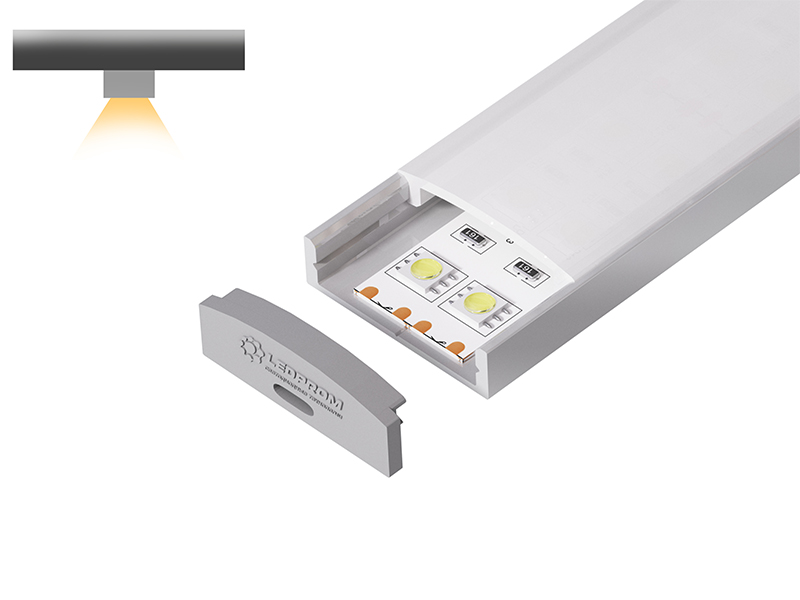 Профиль алюминиевый LP 0728 (2000 мм) купить оптом в Москве 