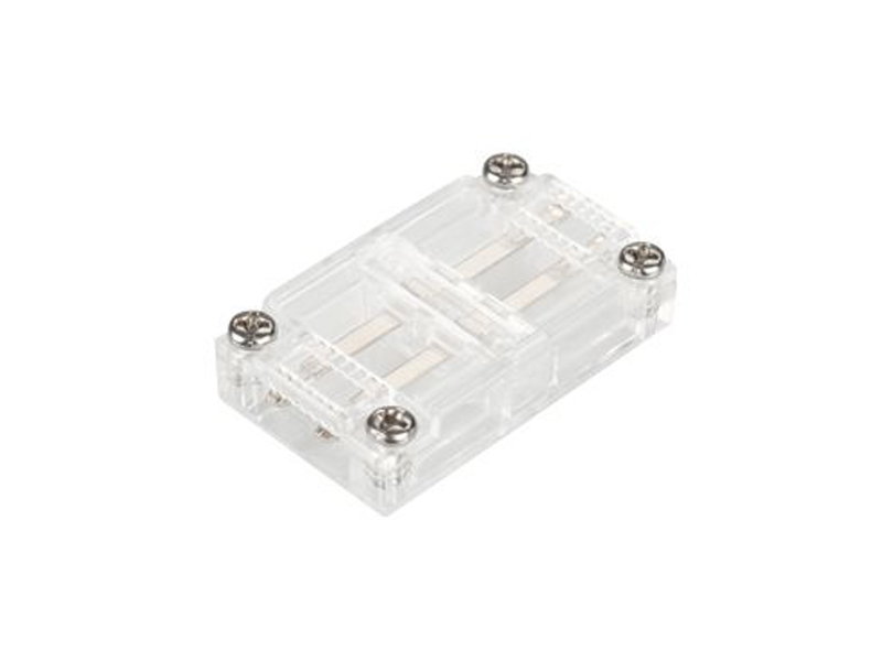 Купить Коннектор прямой для ленты ARL-50000PV (15.5x6mm) прозрачный 