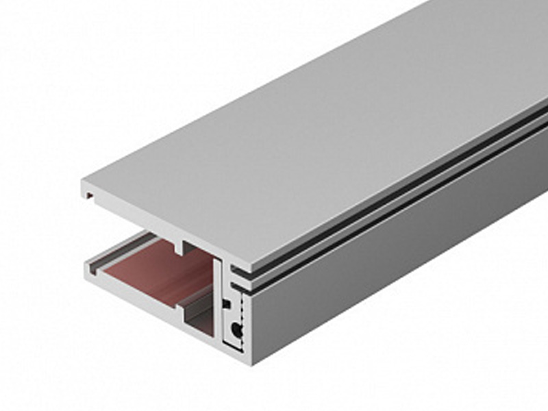 Алюминиевый Профиль KLUS-GLASS-810-2000 ANOD купить оптом в Москве 