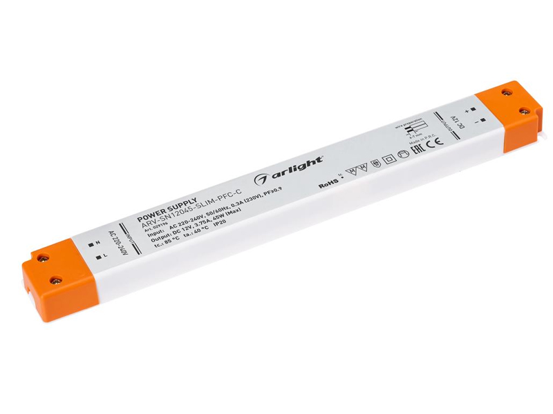 Блок питания ARV-SN045-SLIM-PFC-C купить оптом в Москве 