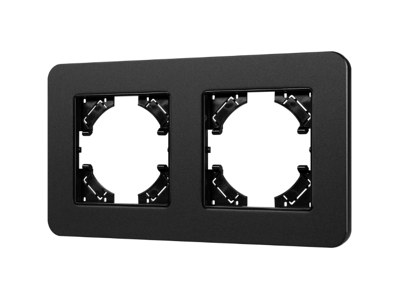 Купить Рамка алюминиевая FRM-AKIRY-SFAL-2-BK 