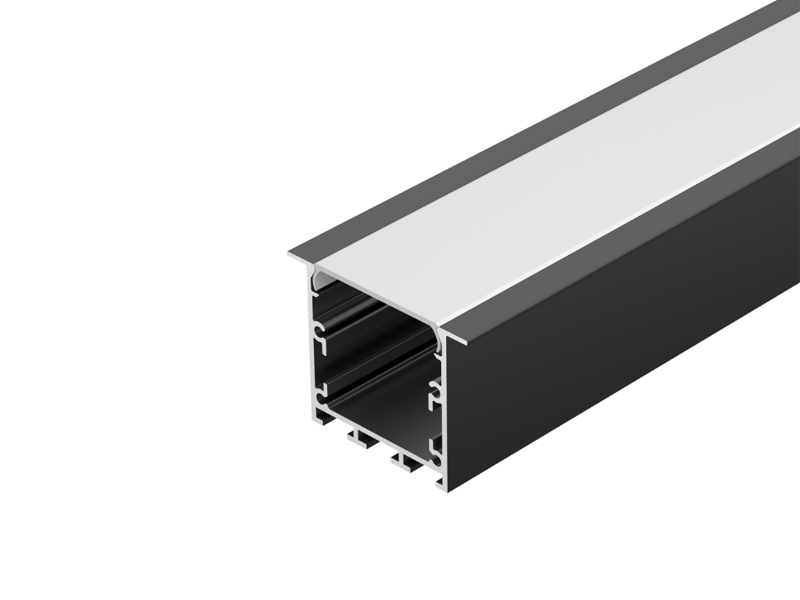 Профиль LINIA49-F-M-3000 BLACK купить оптом в Москве 