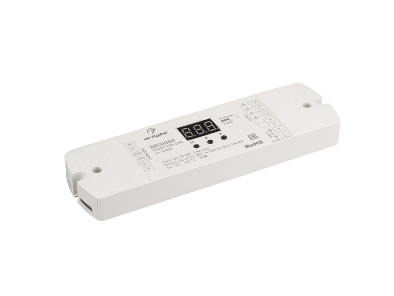 Декодер SMART-K20-DMX (12-48V, 4x700mA) купить оптом в Москве 