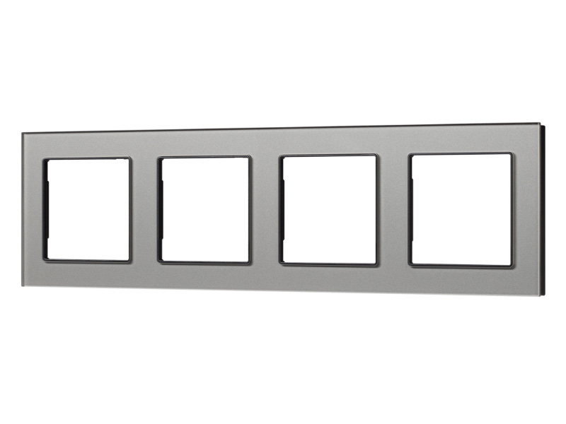 Купить Рамка стеклянная FRM-GLARE-GS-4-GR 