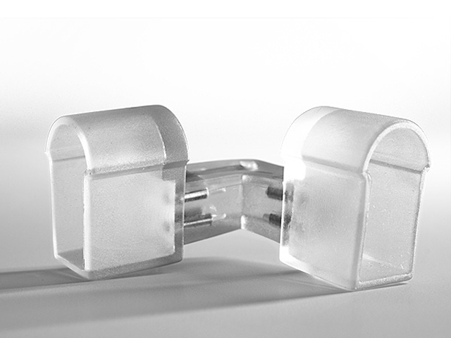 Купить Коннектор L для LED неон флекс  