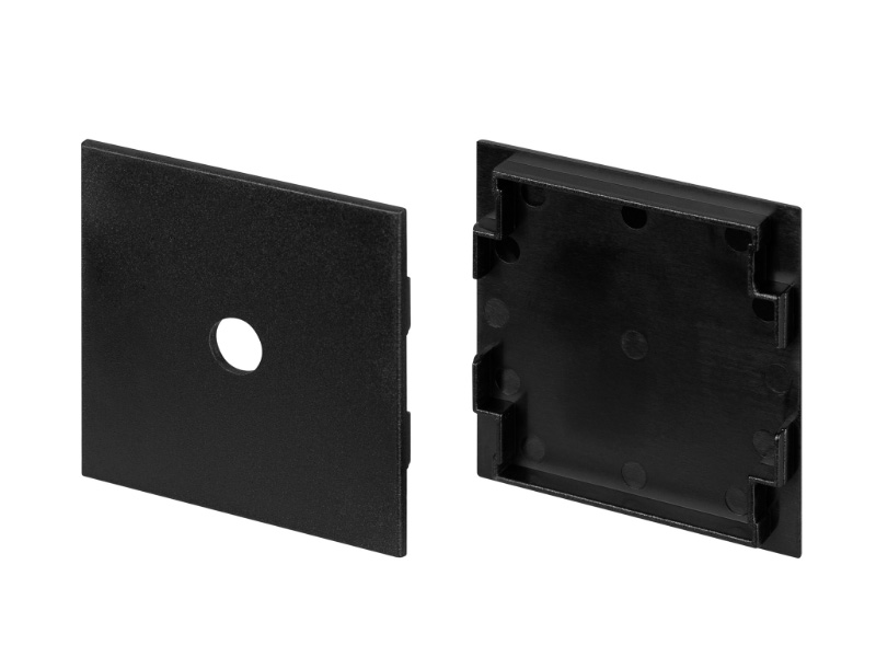 Комплект заглушек LINE-5050-DUAL BLACK купить оптом в Москве 