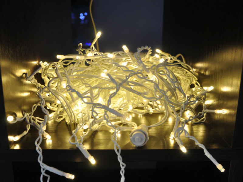 Бахрома светодиодная статичная GLed 200 LED IP54 6 м светодиодная бахрома купить