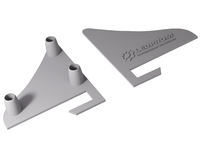 Заглушка для профиля LP 4535 (Левая) купить оптом в Москве 