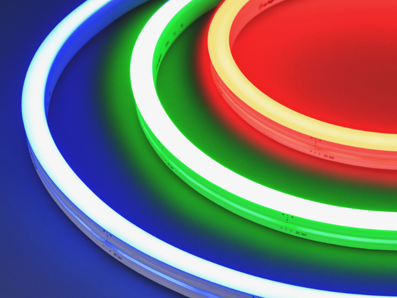 Купить Светодиодная лента герметичная MOONLIGHT-SIDE-B84-12x17mm 24V (12 W/m, IP67, 5m, wire x2) 