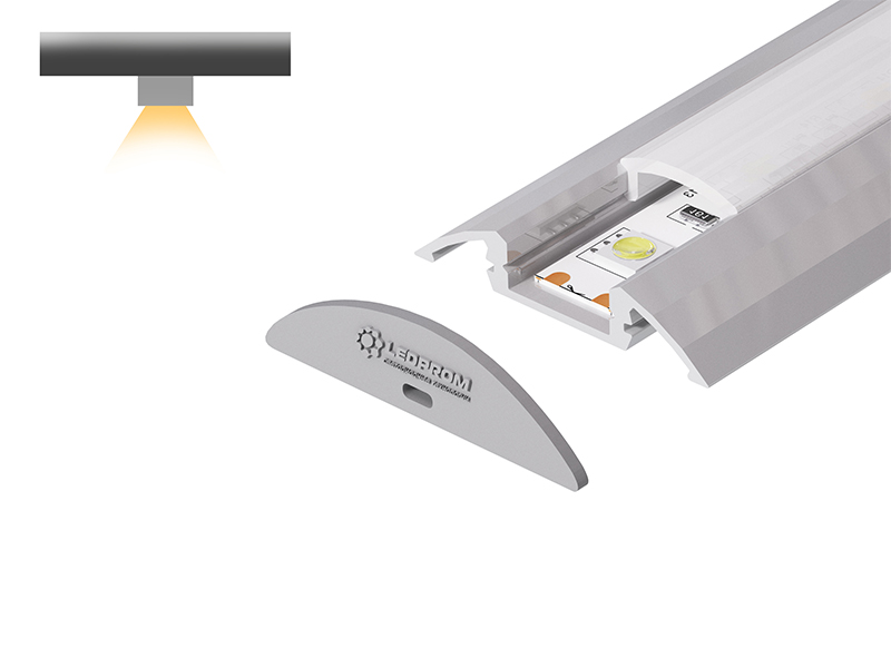 Профиль алюминиевый LP 0636 (2000 мм) купить оптом в Москве 