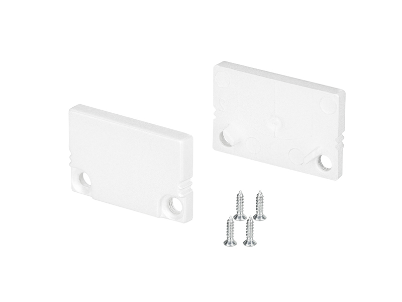 Заглушка SL-SLIM20-H13 WHITE глухая купить оптом в Москве 