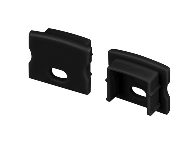 Заглушка LINE-1715 с отверстием BLACK купить оптом в Москве 