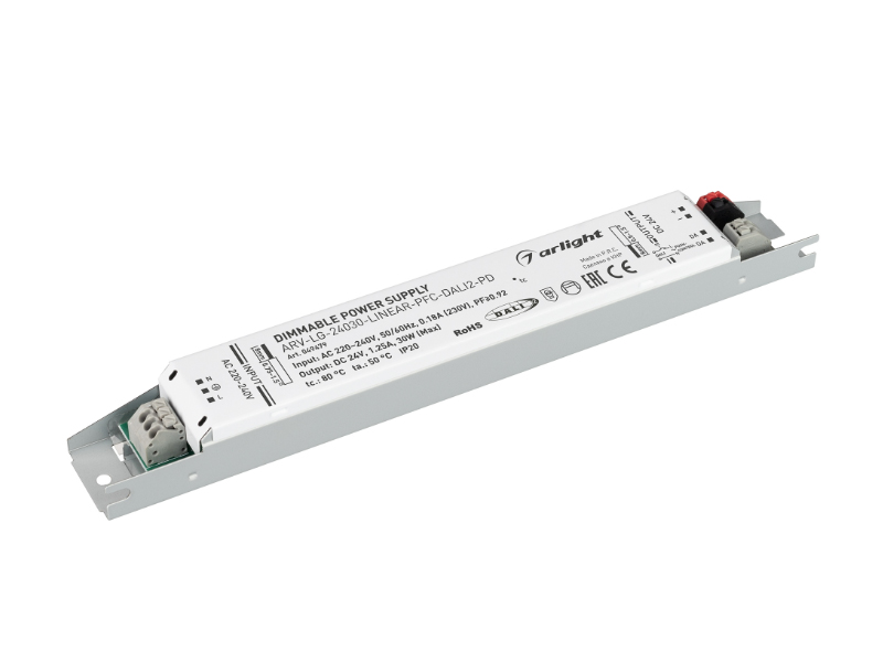 Блок питания ARV-LG-030-LINEAR-PFC-DALI2-PD купить оптом в Москве 