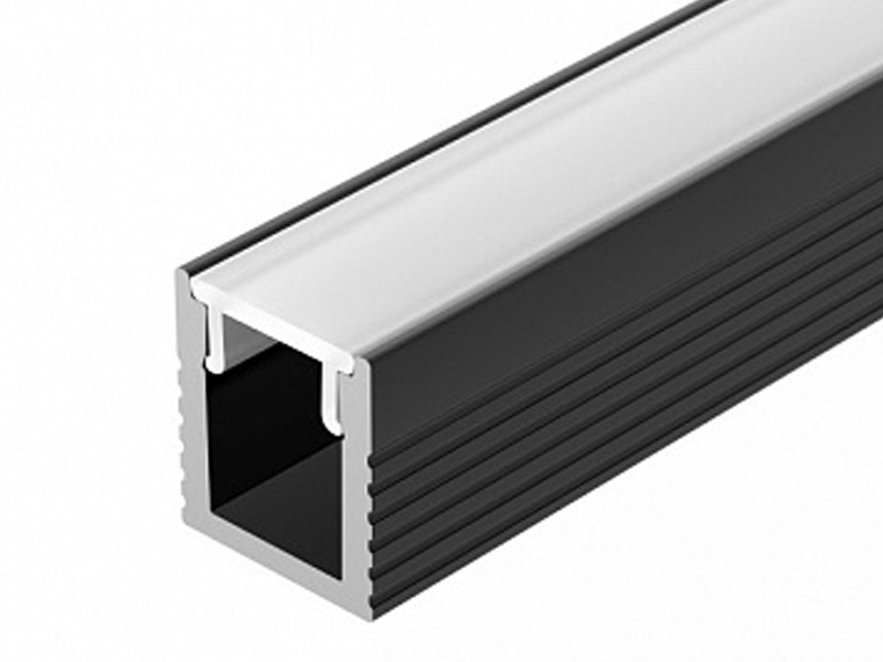 Профиль SL-MINI-8-2000 ANOD BLACK купить оптом в Москве 