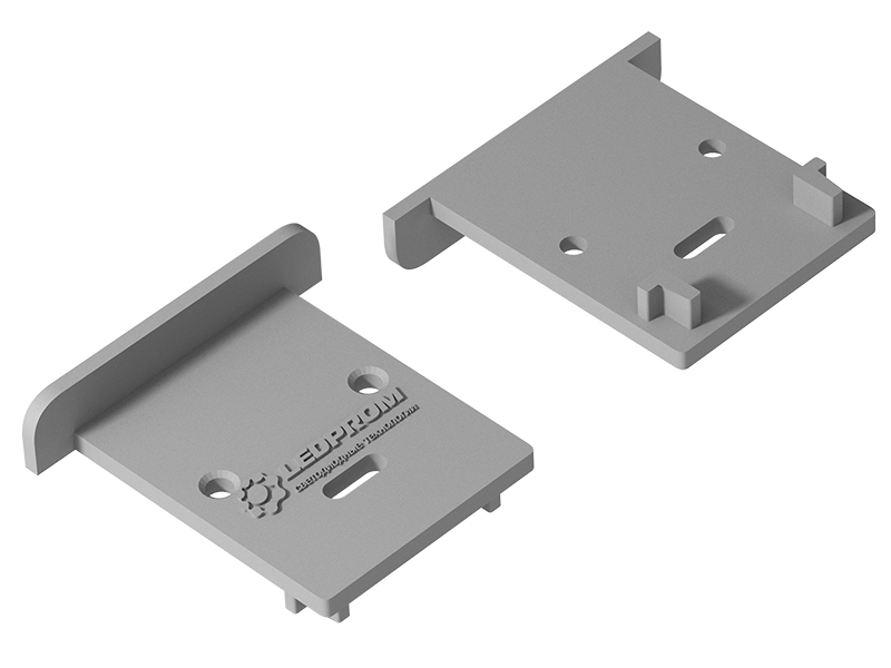 Заглушка для профиля LP 2537 (с отверстием) купить оптом в Москве 