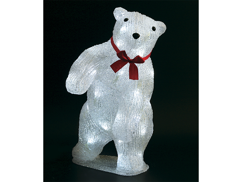 Светодиодная фигура "Медведь" 36 см, 40 led, 220/24V купить оптом в Москве 