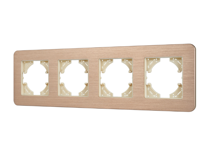 Купить Рамка алюминиевая FRM-AKIRY-AL-4-GD 