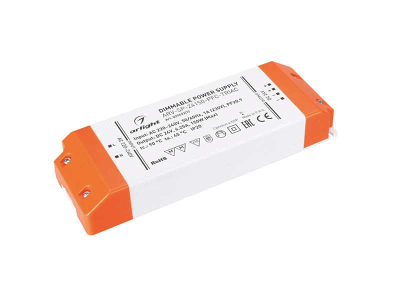 Блок питания ARV-SP-150-PFC-TRIAC купить оптом в Москве 