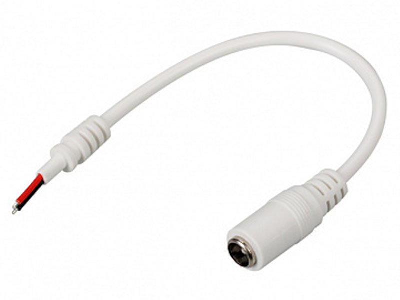 Коннектор питания J5.5-2.1mm-M-10cm купить оптом в Москве 