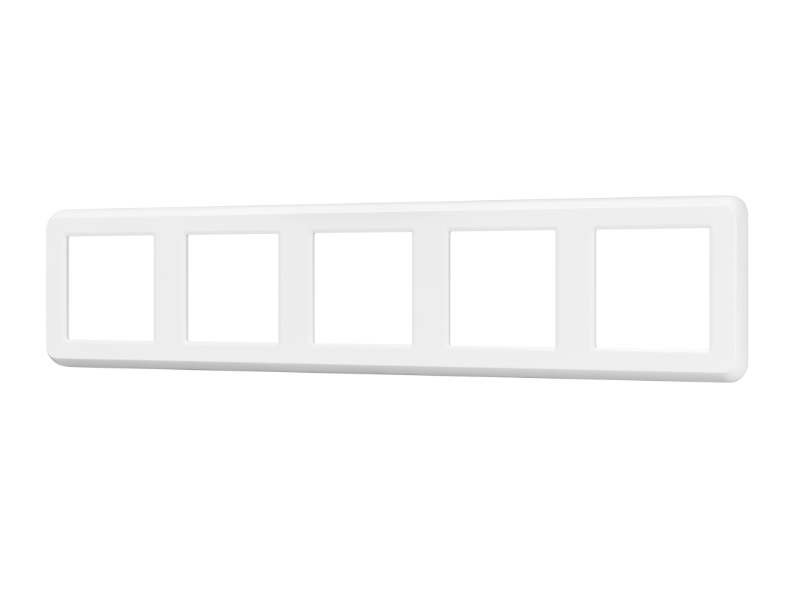 Купить Рамка пластиковая FRM-VERSA-PL-5-WH 