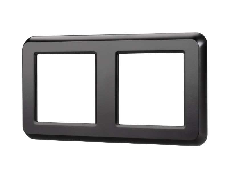 Купить Рамка пластиковая FRM-VERSA-PL-2-BK 