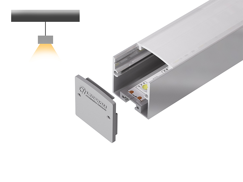 Профиль алюминиевый LP 2528 (2000 мм) купить оптом в Москве 