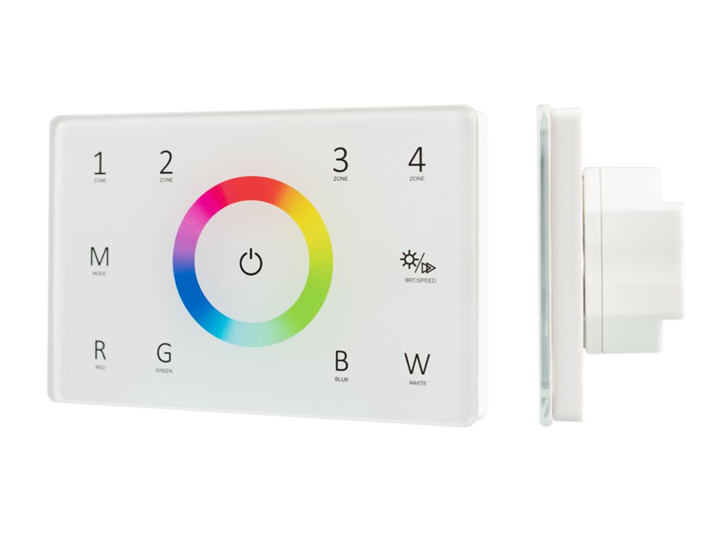 Купить Панель Sens SMART-P85-RGBW White (230V, 4 зоны, 2.4G) 