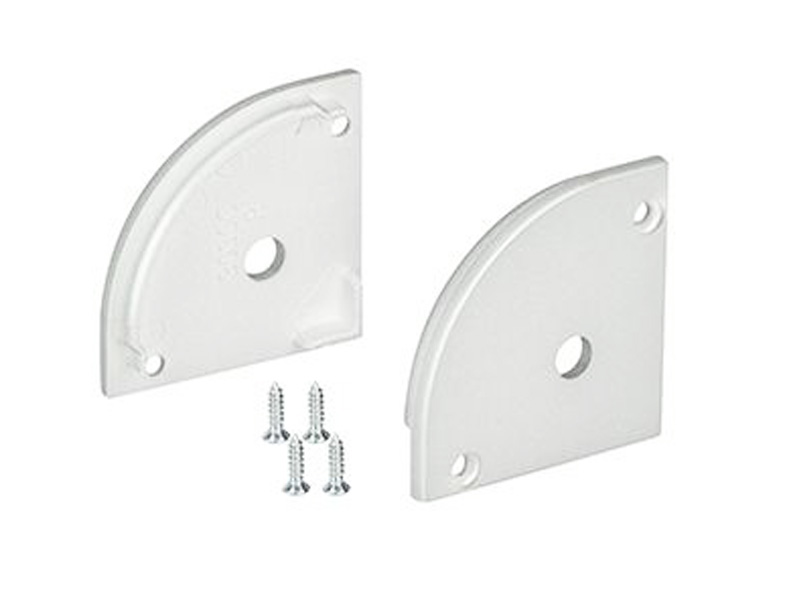 Заглушка SL-KANT-H30 ROUND с отверстием купить оптом в Москве 