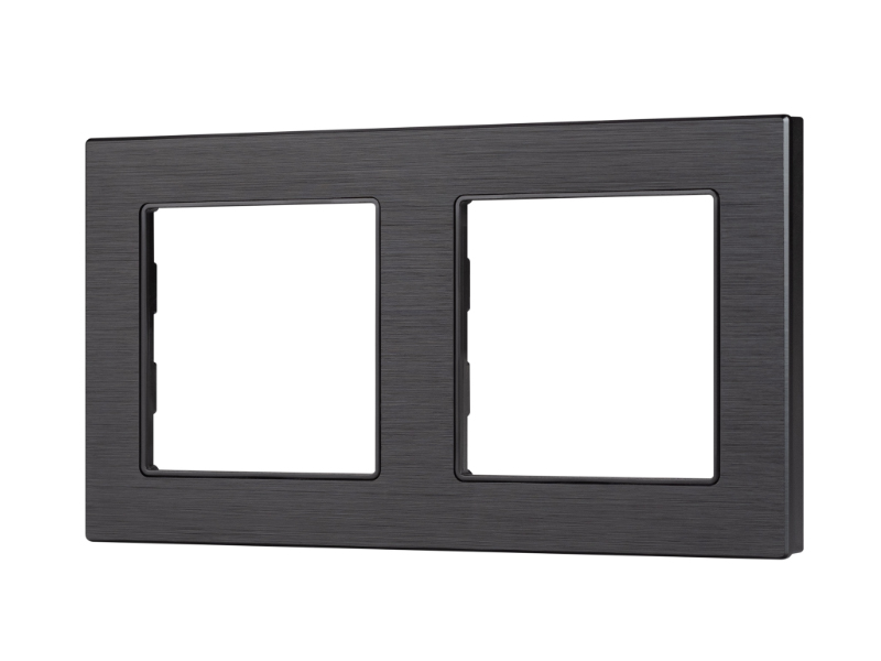 Купить Рамка алюминиевая FRM-PRESTO-ALS-2-BK 