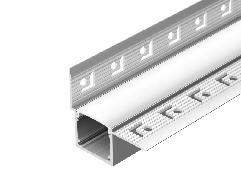 Профиль FANTOM-W20-H20-EDGE-2000 ANOD купить оптом в Москве 