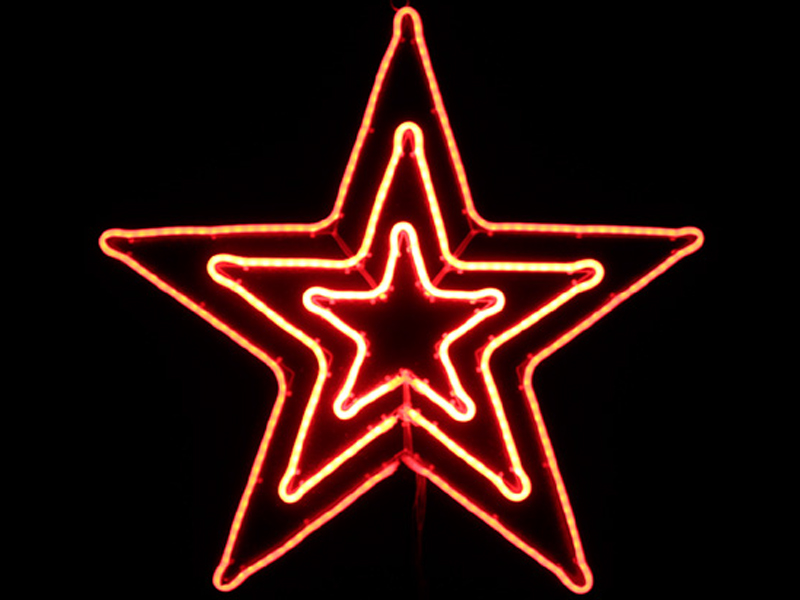 Светодиодная звезда 830 х 830мм купить оптом в Москве 