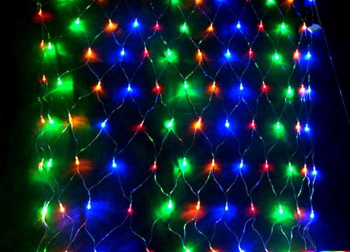 Динамическая сеть светодиодная led