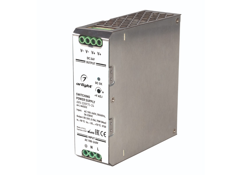 Блок питания ARV-DRP75 купить оптом в Москве 