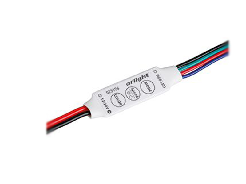 Контроллер LN-MINI-RGB (12-24V, 3x2A)