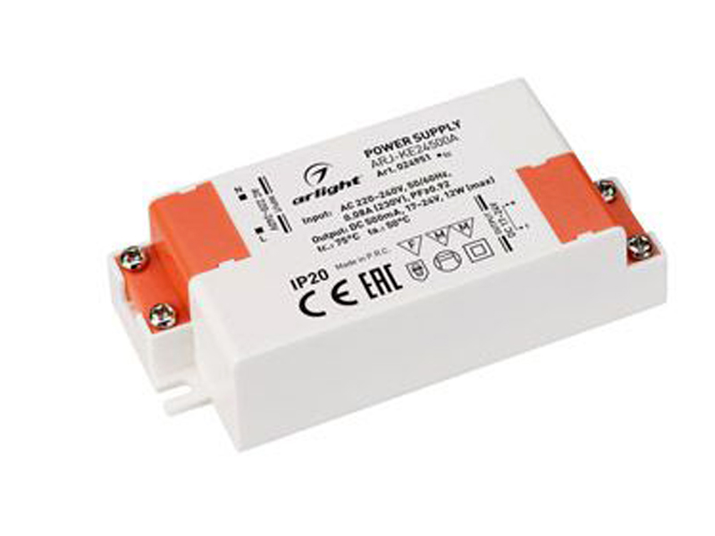Блок питания ARJ-KE24500A (12W, 500mA, PFC) купить оптом в Москве 